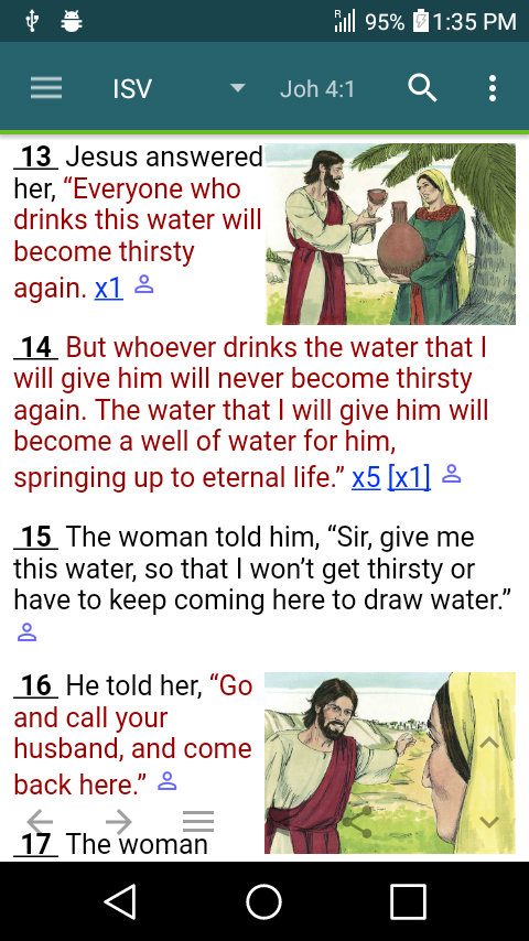 Bible with pictures