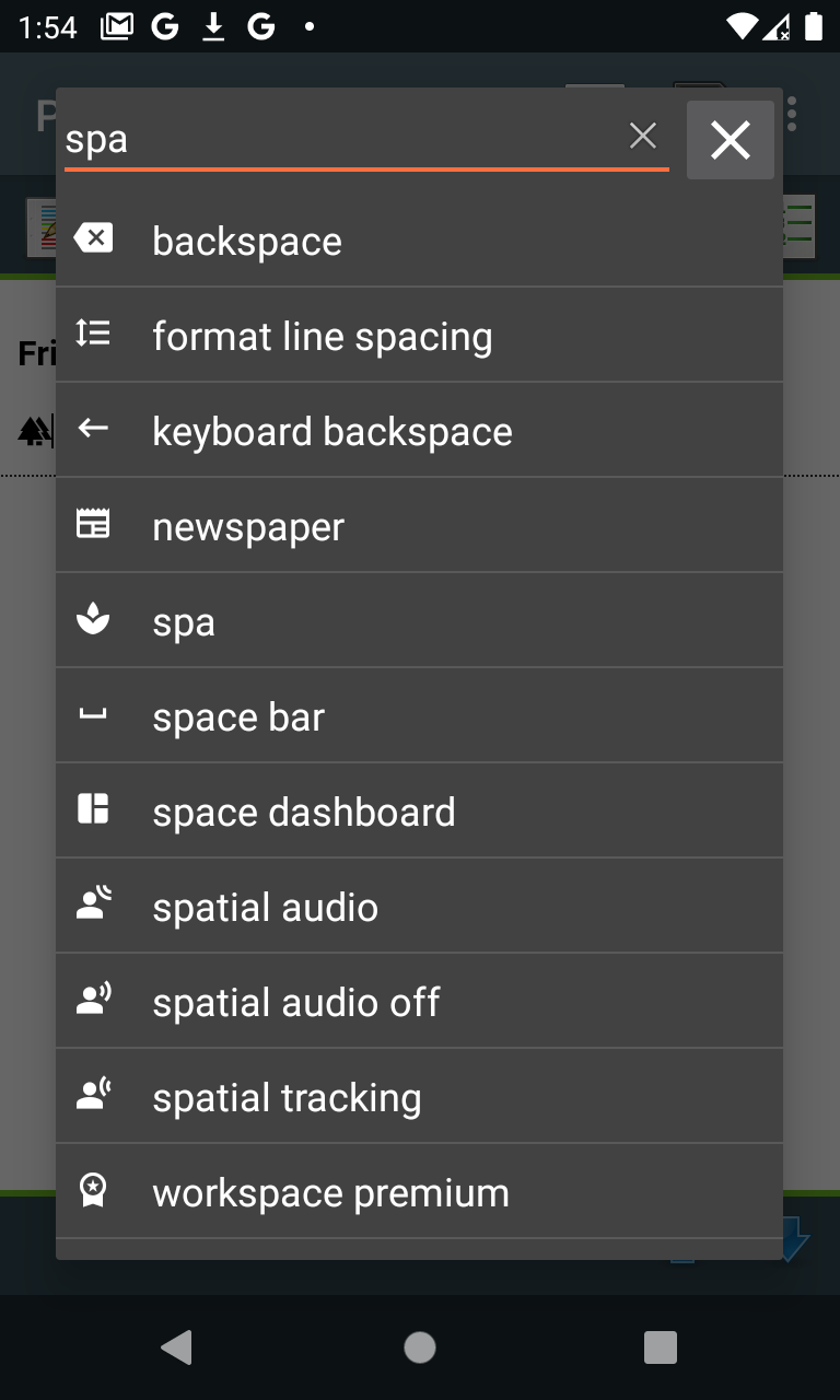Material Icons Editor